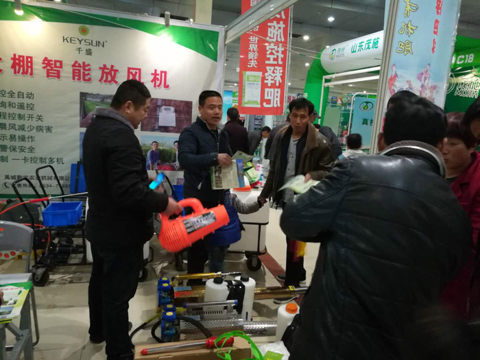 勤農千盛產品在菏澤農資產品展會上簽訂單已超100萬
